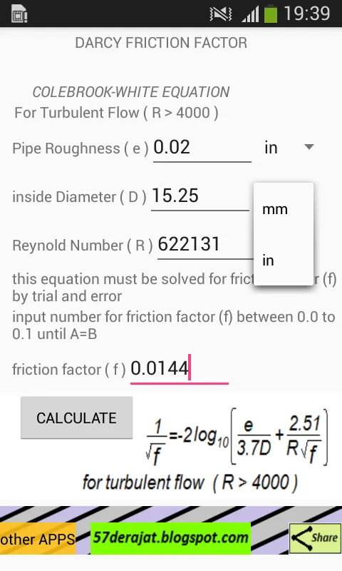 Piping Calculation | Indus Appstore | Screenshot