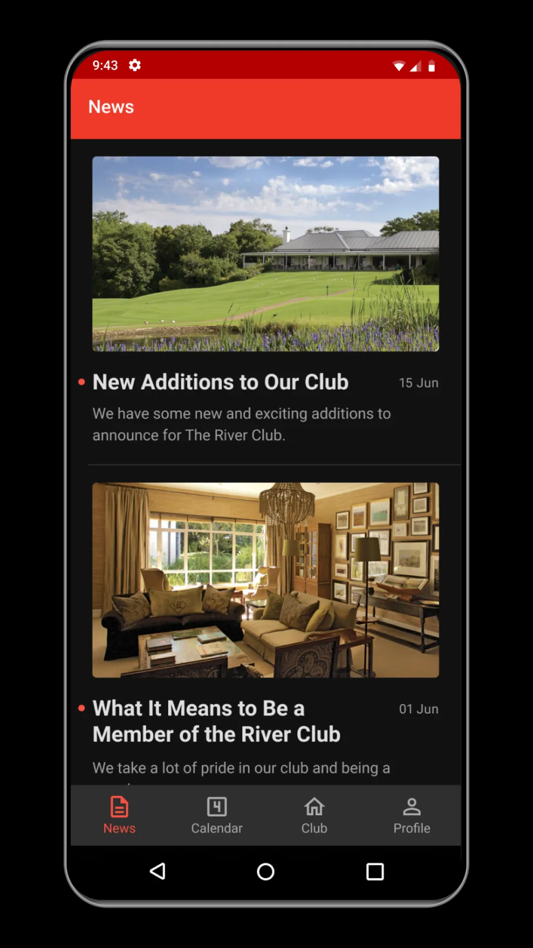 The River Club | Indus Appstore | Screenshot