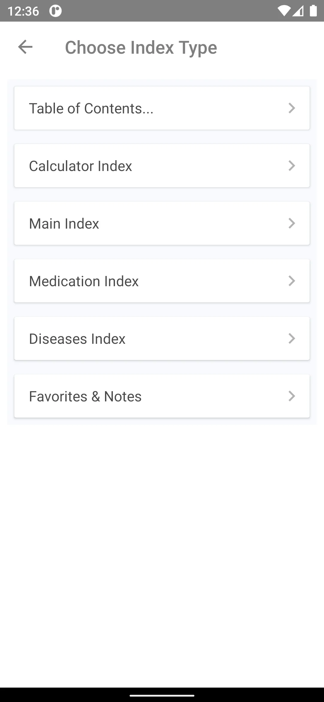 ECG Notes: Quick look-up ref. | Indus Appstore | Screenshot