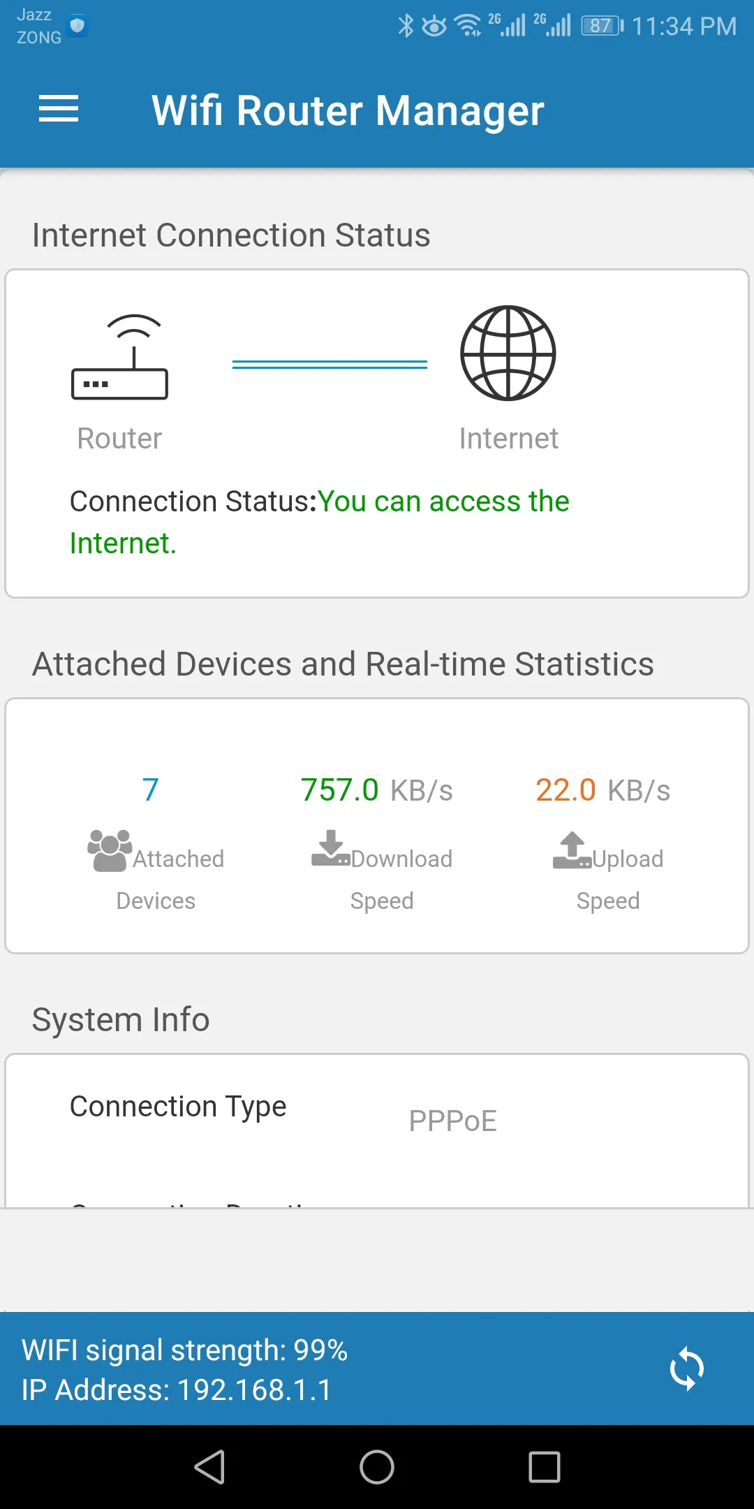 Wifi Router Manager - Strength | Indus Appstore | Screenshot