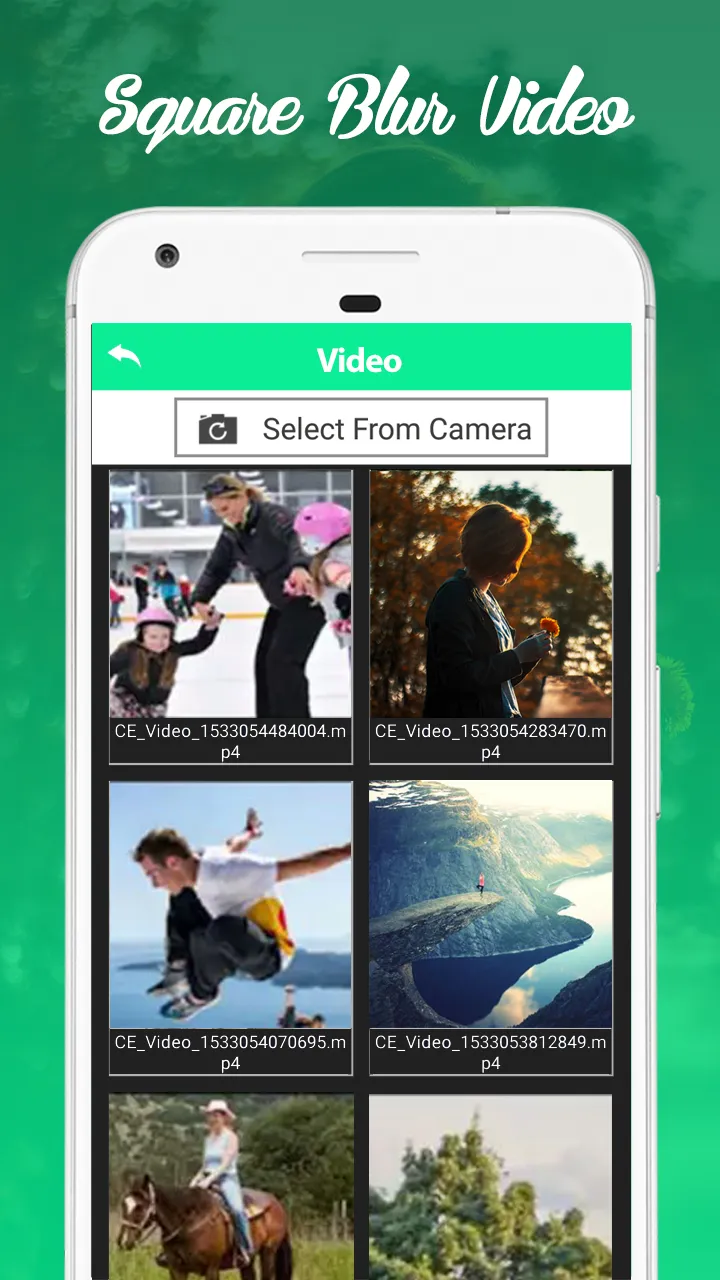 Blur Video, Blur Square Video, | Indus Appstore | Screenshot