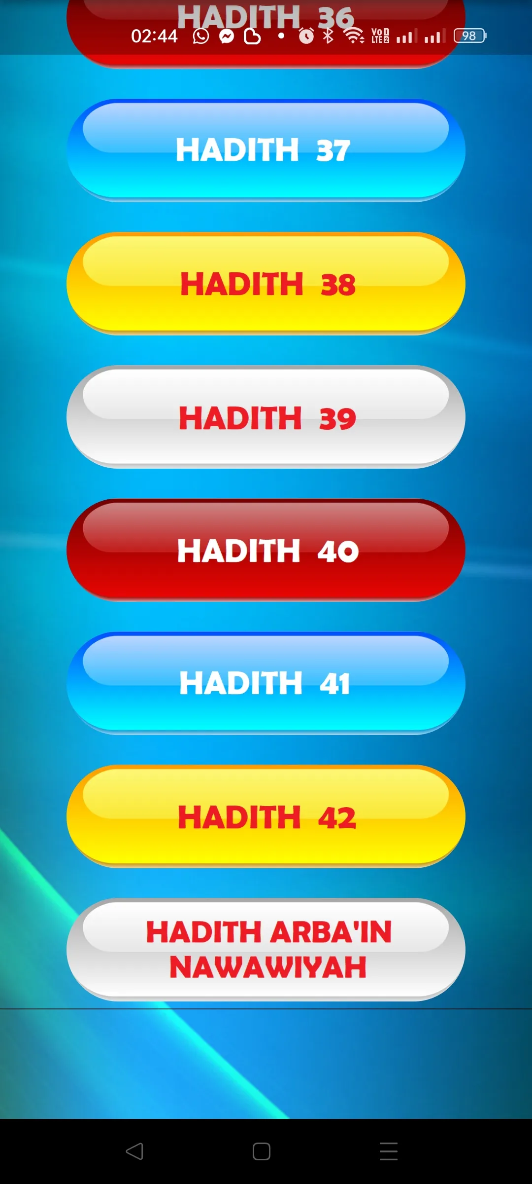 Hadis 40 IMAM AN-NAWAWI | Indus Appstore | Screenshot