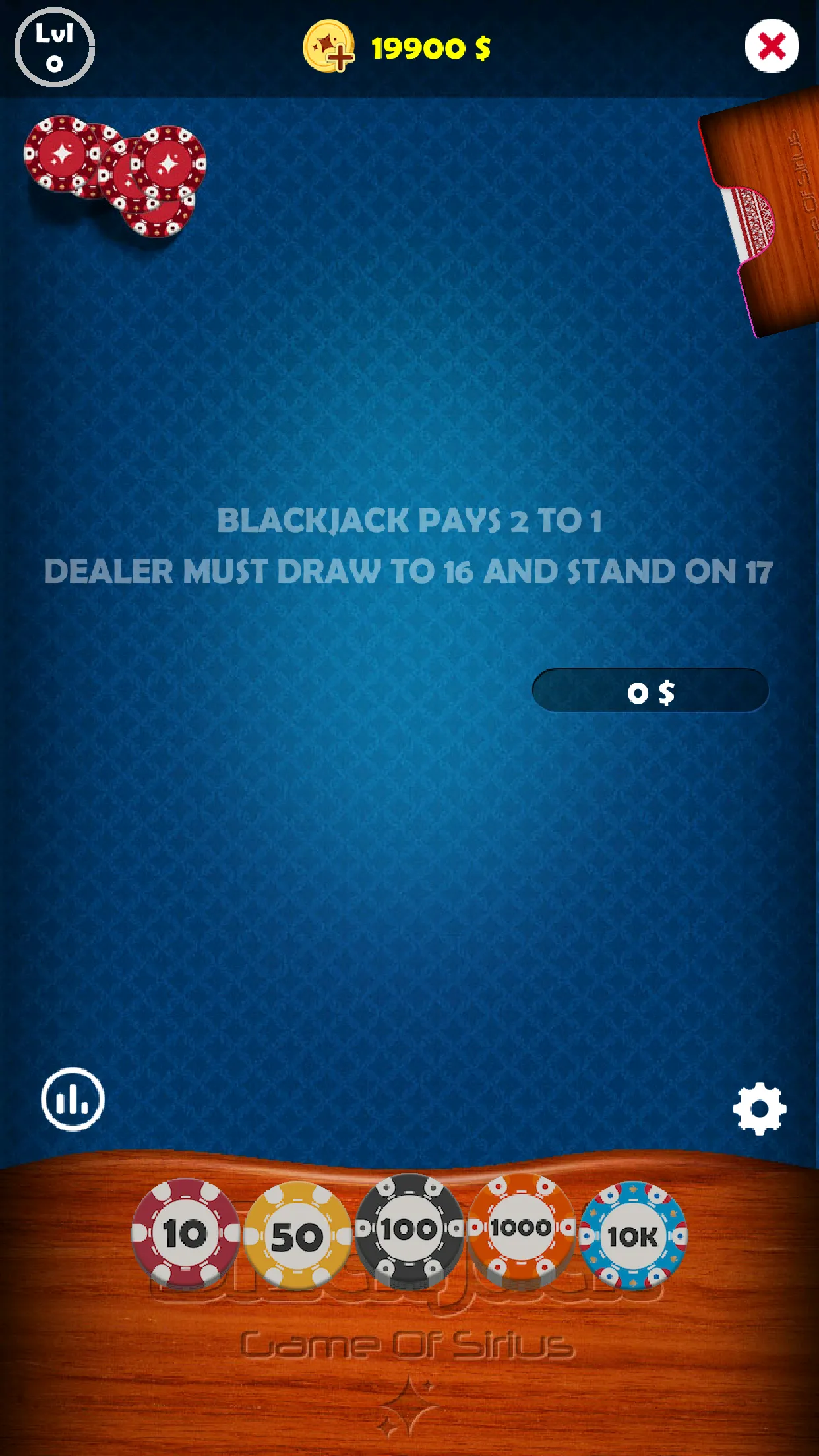 Blackjack 21 Pro - Offline Cas | Indus Appstore | Screenshot