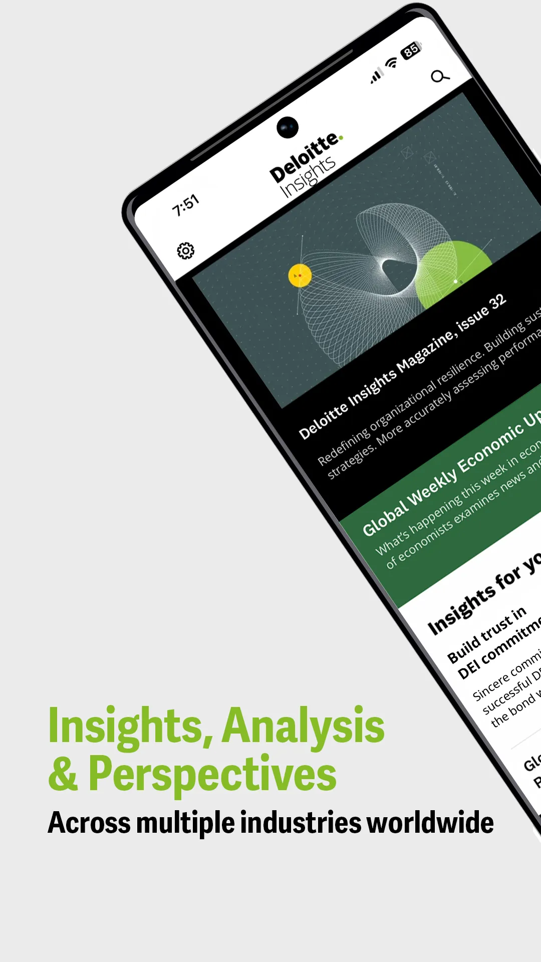 Deloitte Insights | Indus Appstore | Screenshot