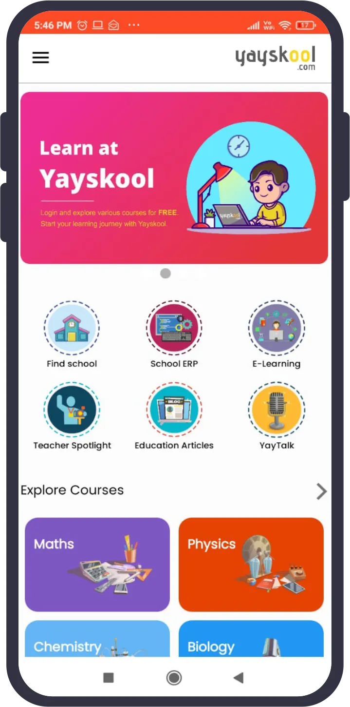 Yayskool - Online Courses | Indus Appstore | Screenshot