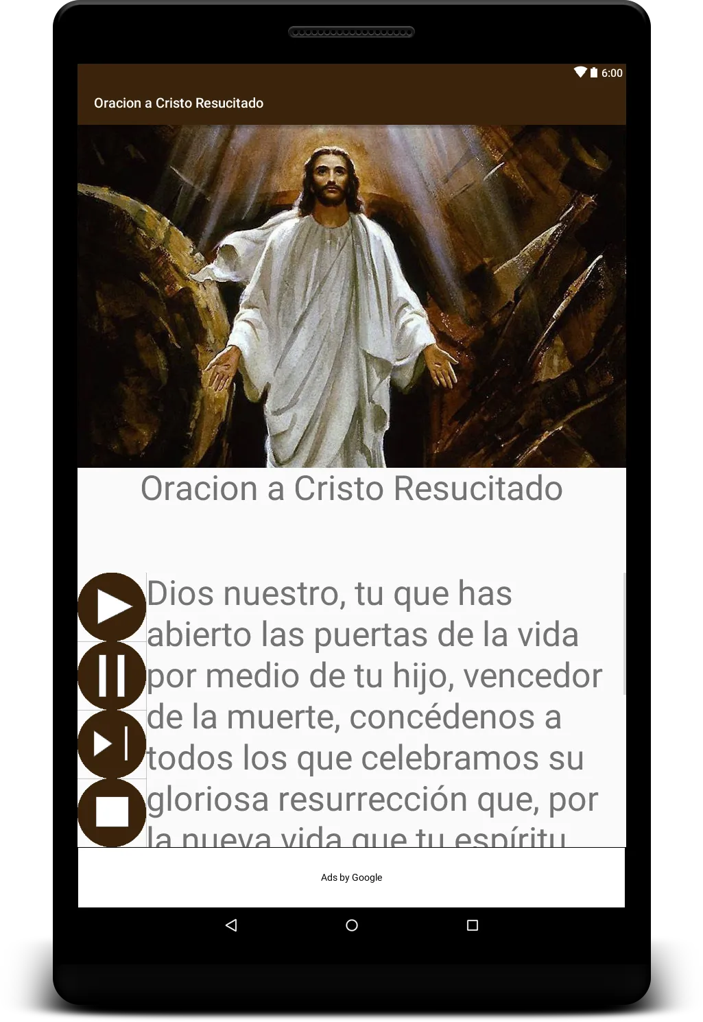 Oracion a Cristo Rescucitado | Indus Appstore | Screenshot