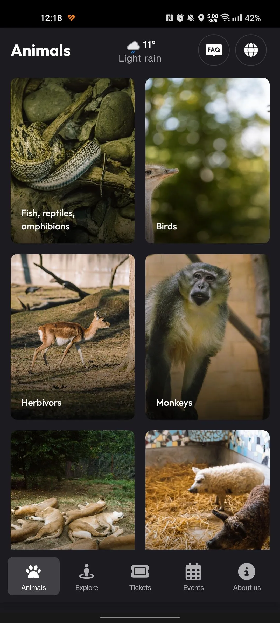 Zoo Targu Mures | Indus Appstore | Screenshot