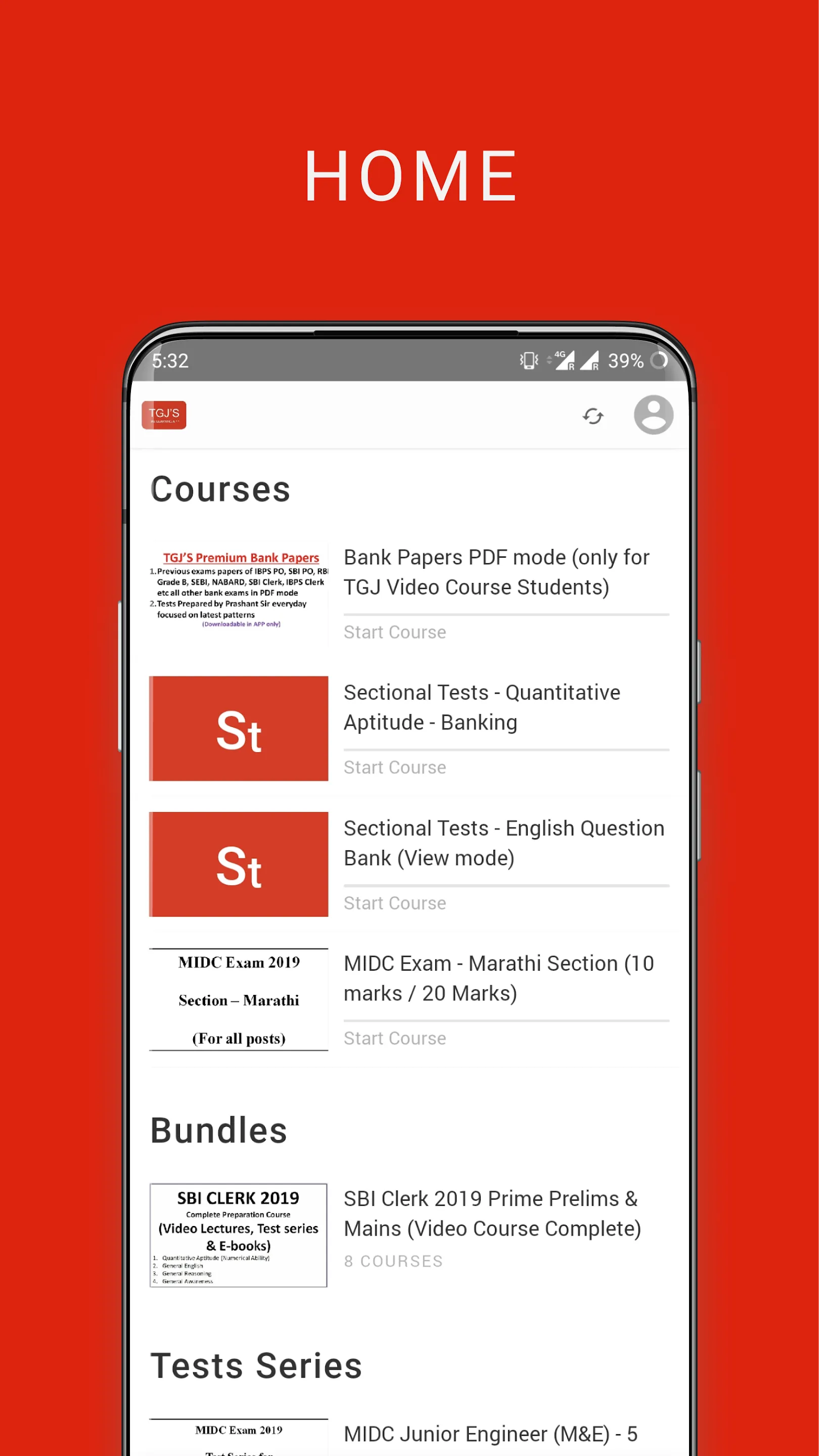 TGJ'S - The Learning App | Indus Appstore | Screenshot