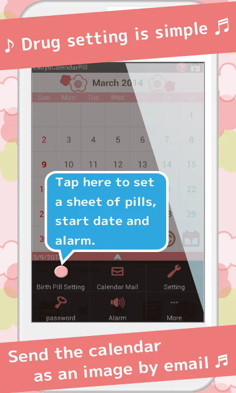 LadysCalendar Pill | Indus Appstore | Screenshot