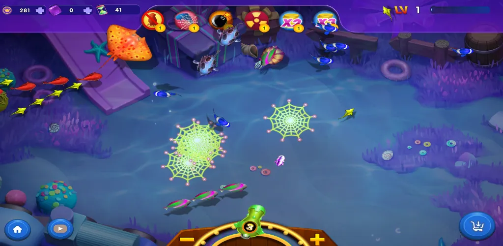 Fish Fury: The Dark Ocean | Indus Appstore | Screenshot