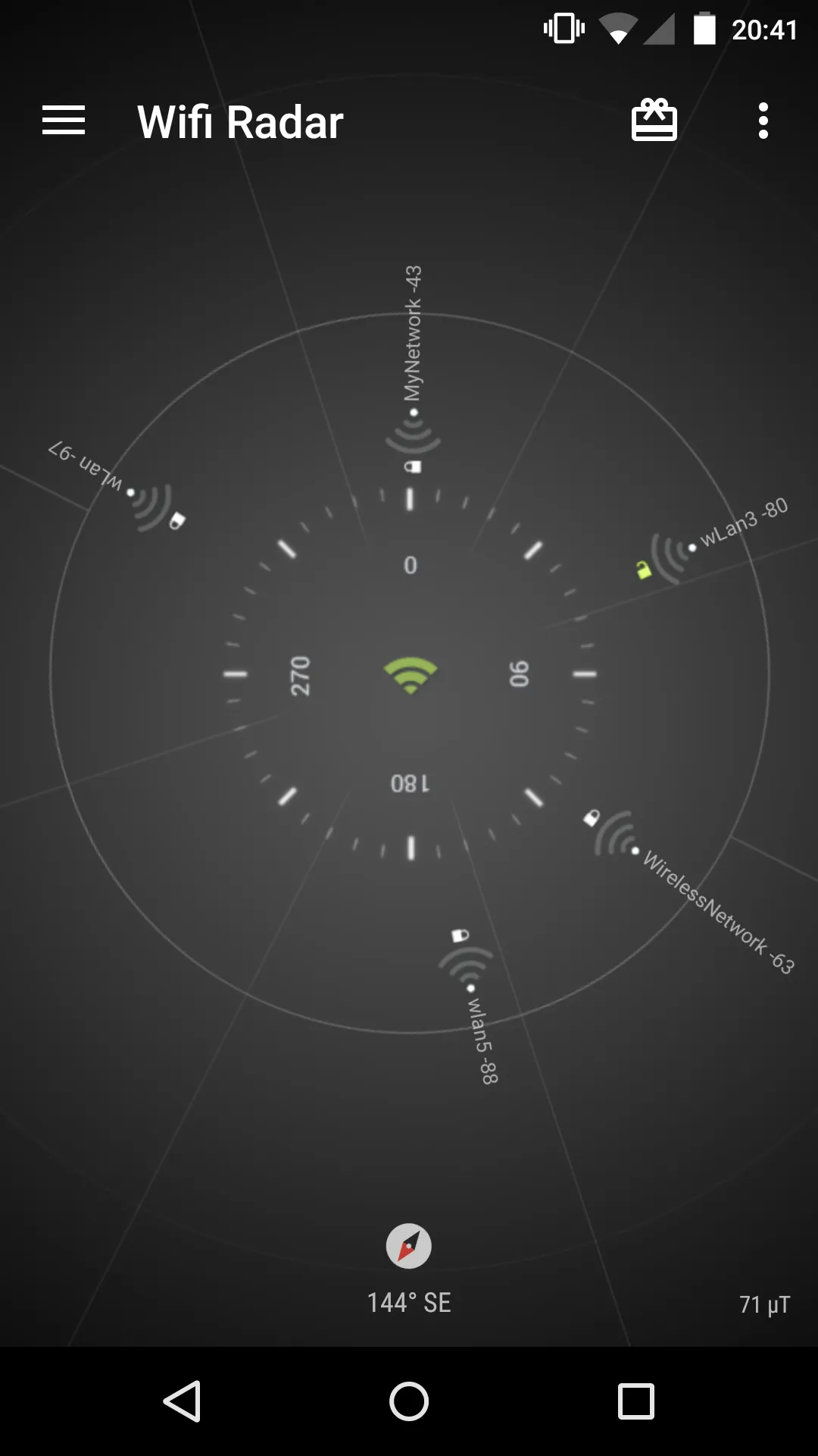 Wifi Radar | Indus Appstore | Screenshot