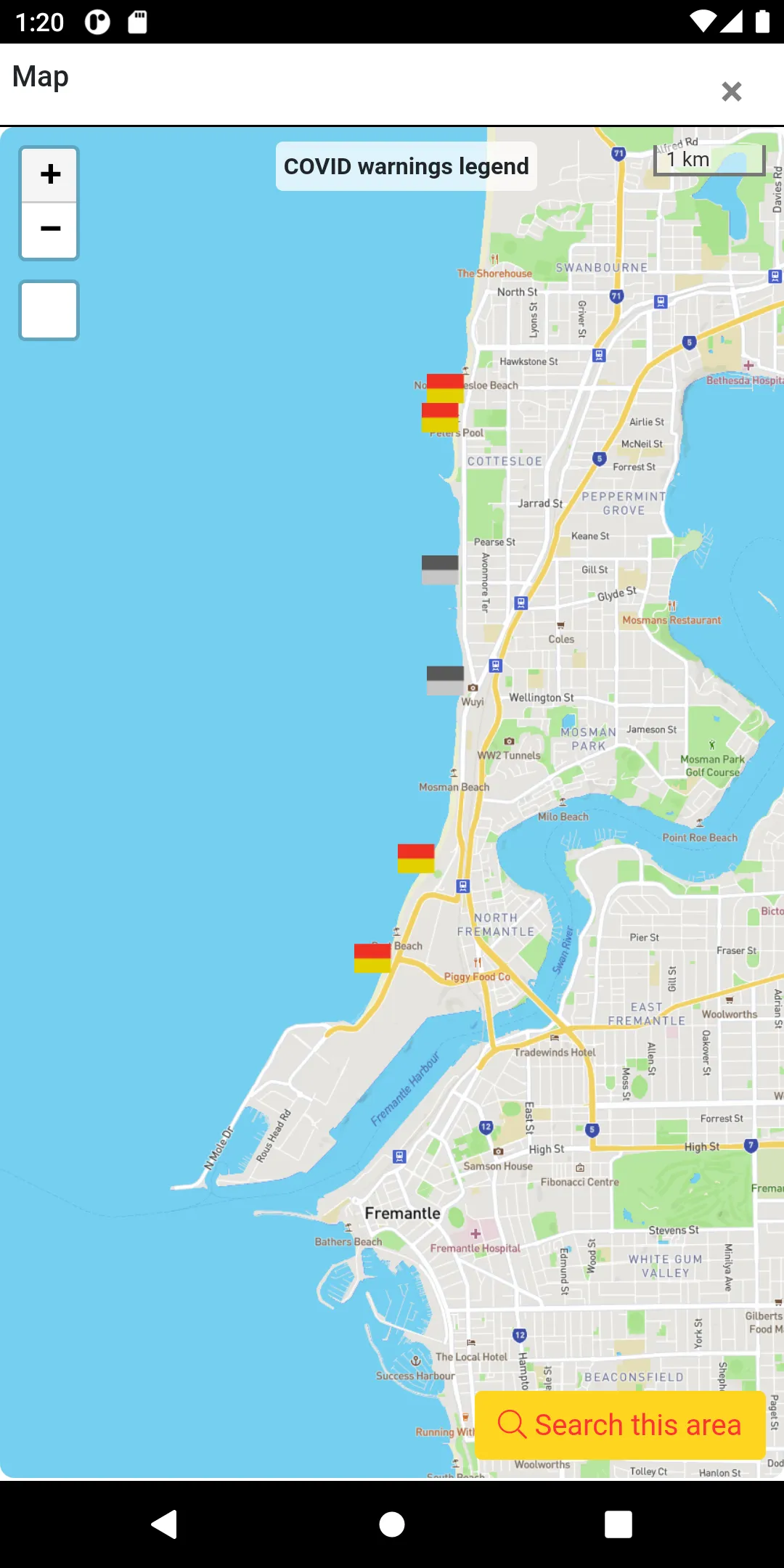 Beachsafe | Indus Appstore | Screenshot