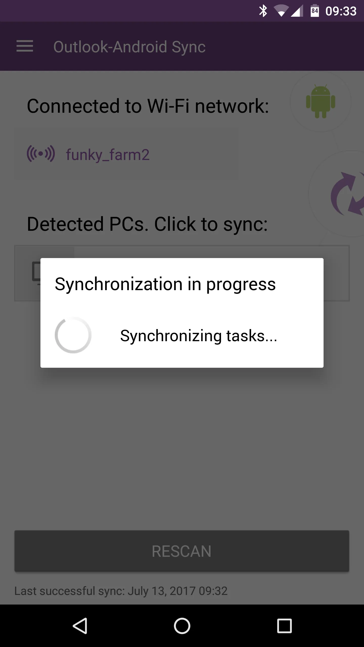 Outlook-Android Sync | Indus Appstore | Screenshot