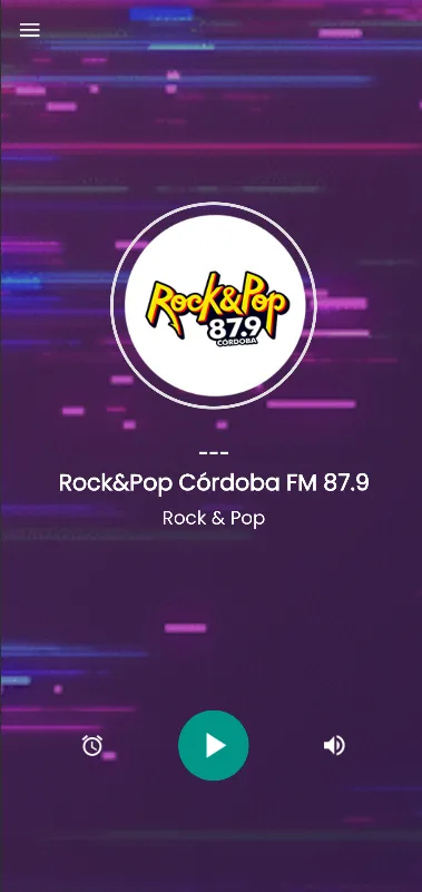 Rock&Pop Córdoba FM 87.9 | Indus Appstore | Screenshot