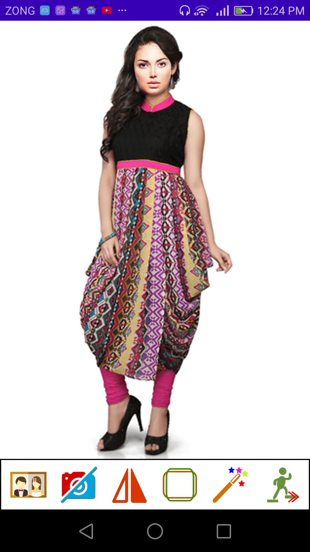 Dhoti Style Kurti Fashion | Indus Appstore | Screenshot