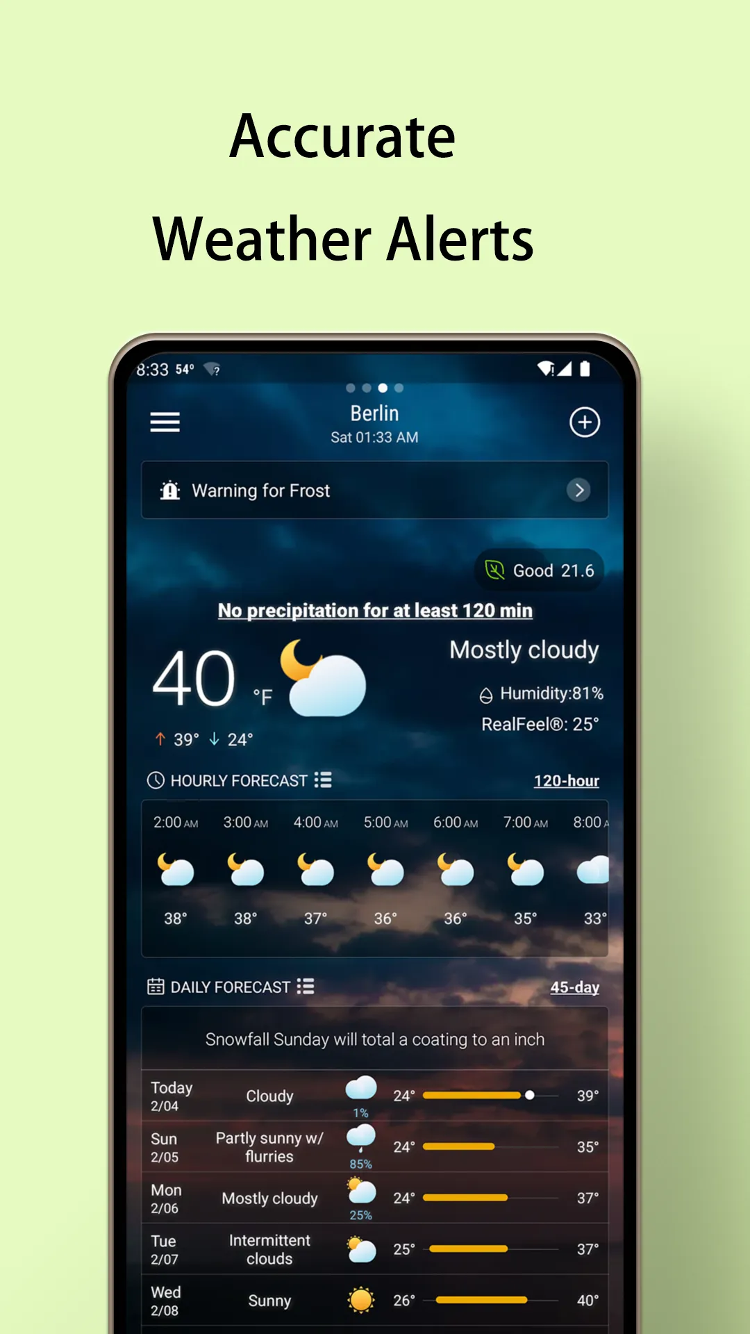 Local Weather Forecast - Radar | Indus Appstore | Screenshot
