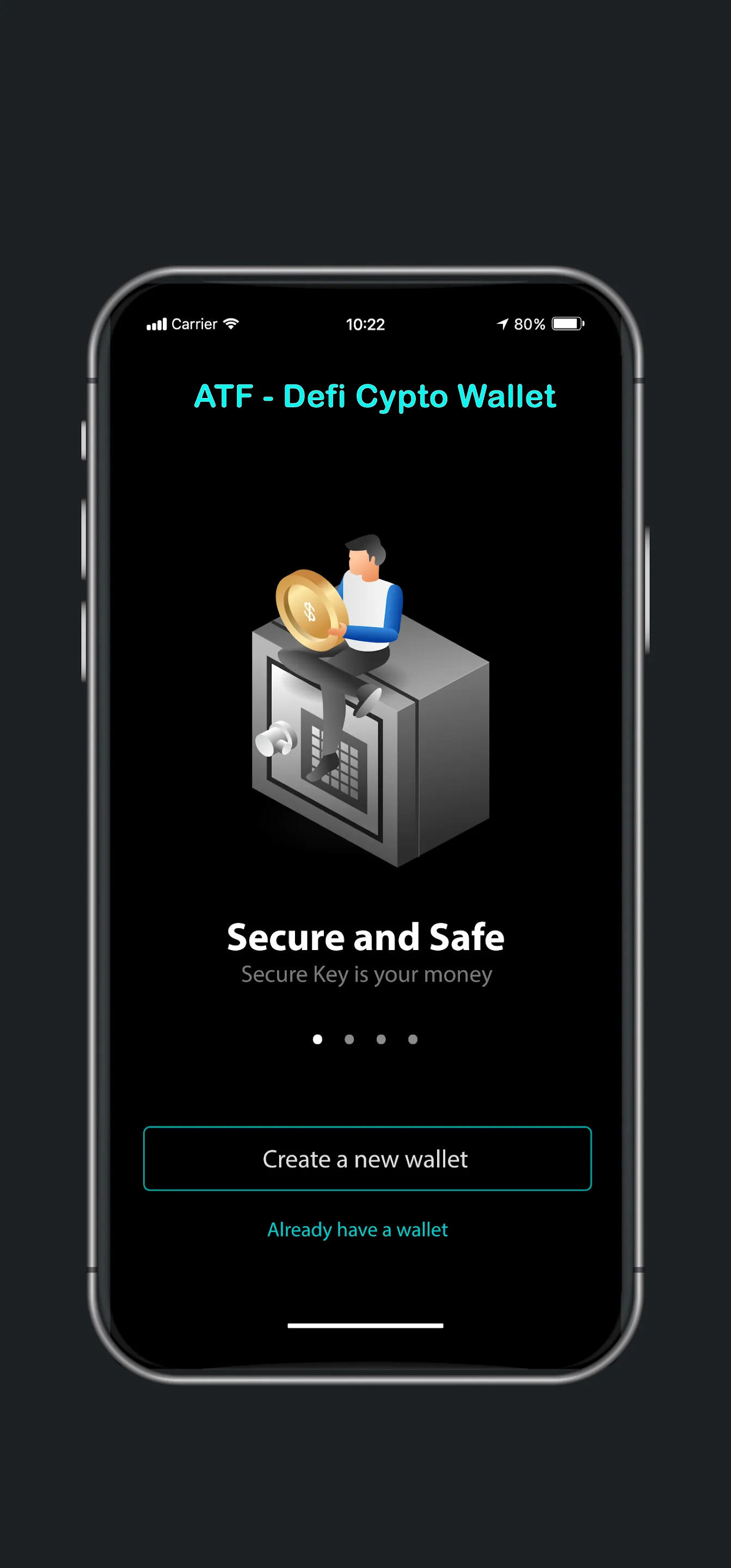 ATF : AT Token & Crypto Wallet | Indus Appstore | Screenshot