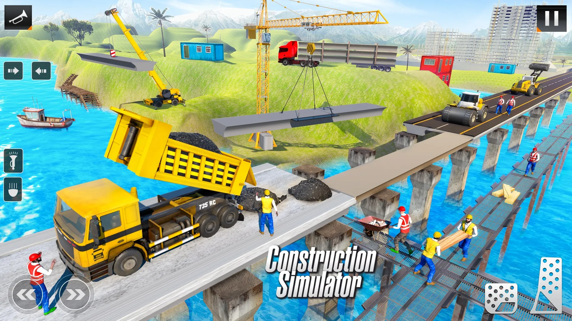 City Road Bridge Construction | Indus Appstore | Screenshot