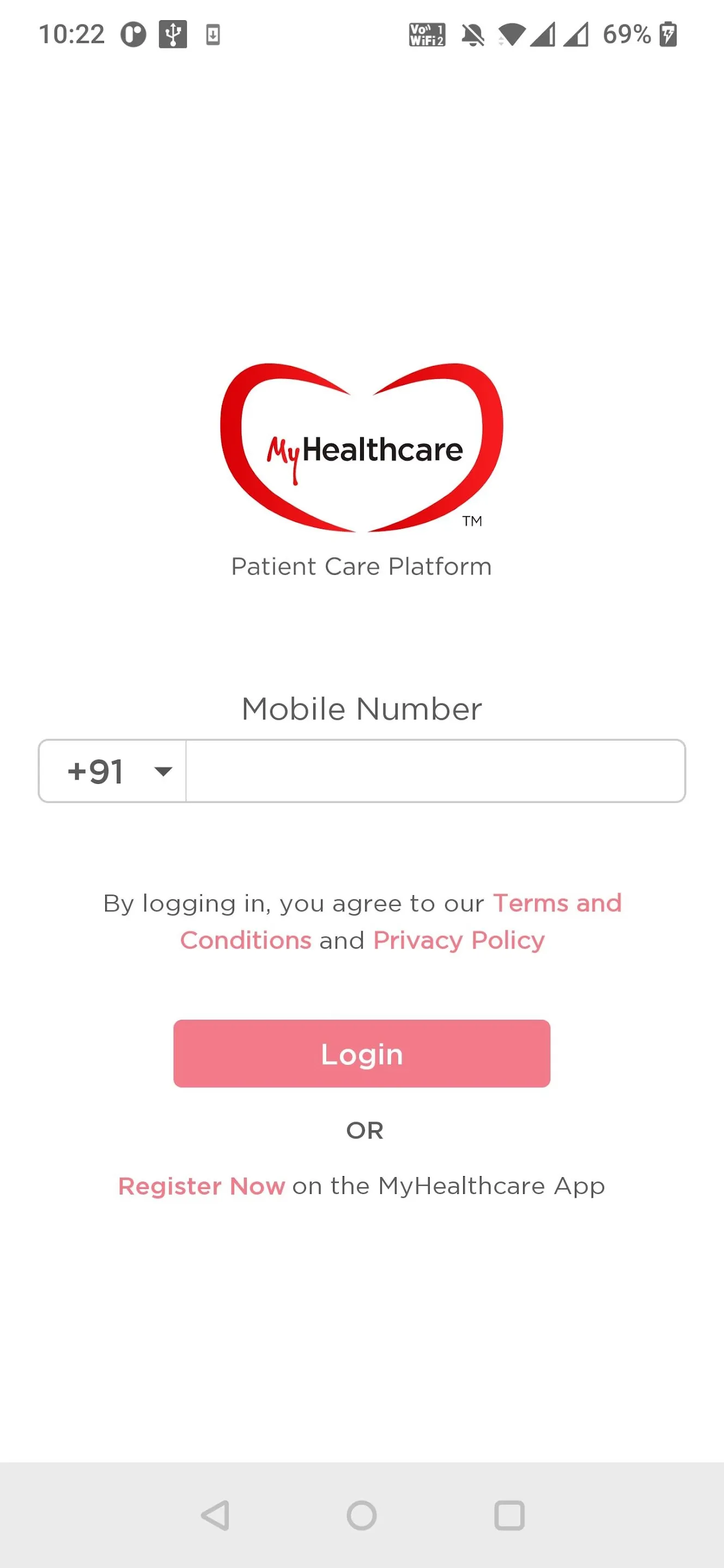 MyHealthcare Patient Ecosystem | Indus Appstore | Screenshot