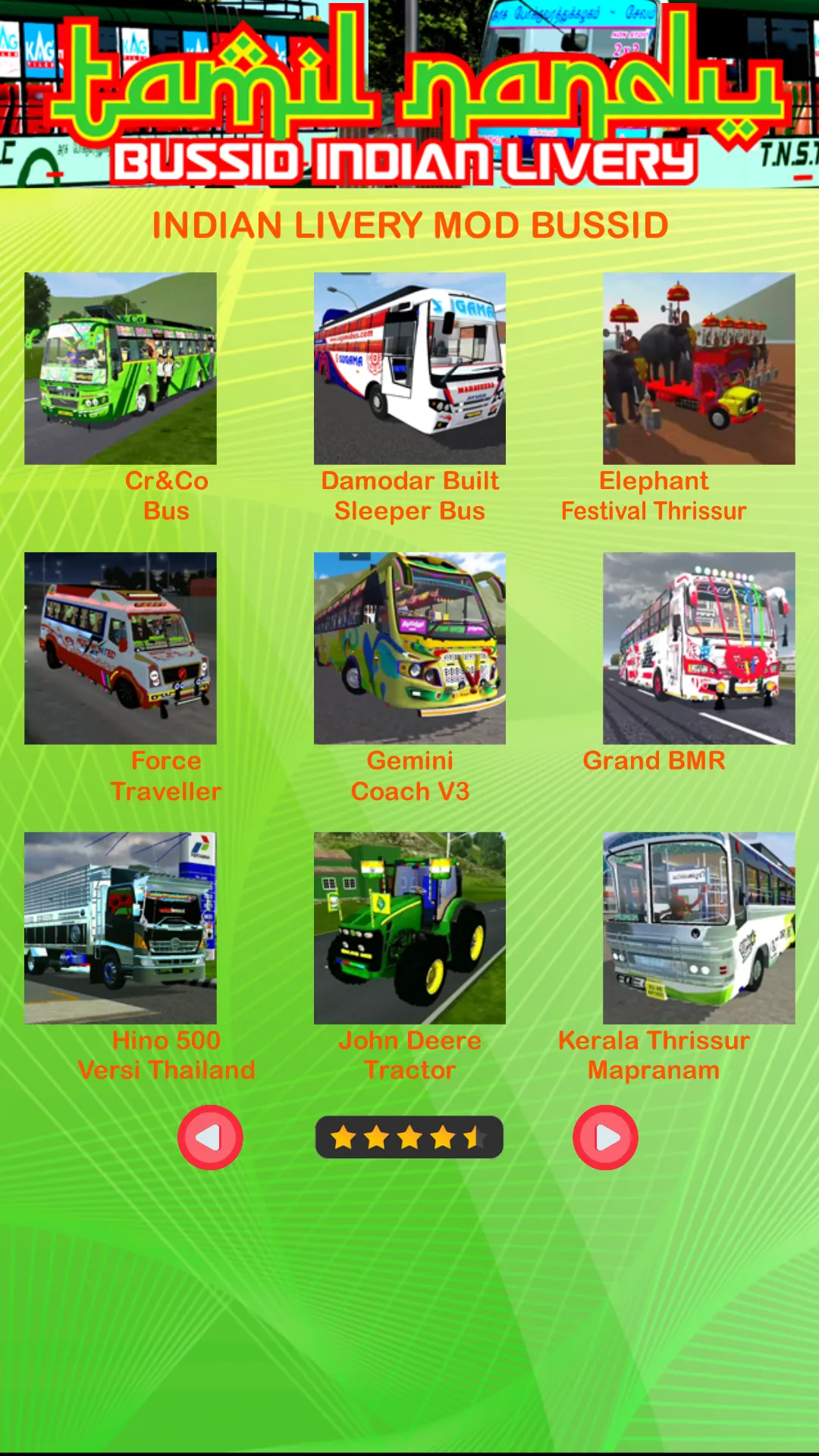 Bussid Indian Livery Tamilnadu | Indus Appstore | Screenshot