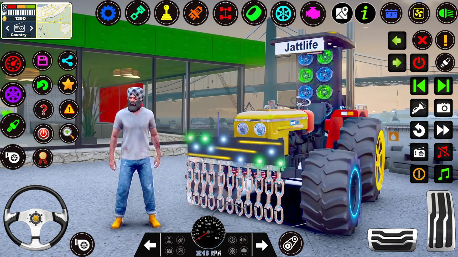 Indian Tractor Tochan Game 3d | Indus Appstore | Screenshot