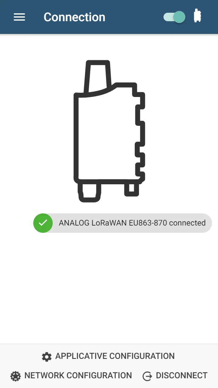 IoT Configurator LoRa/Sigfox | Indus Appstore | Screenshot