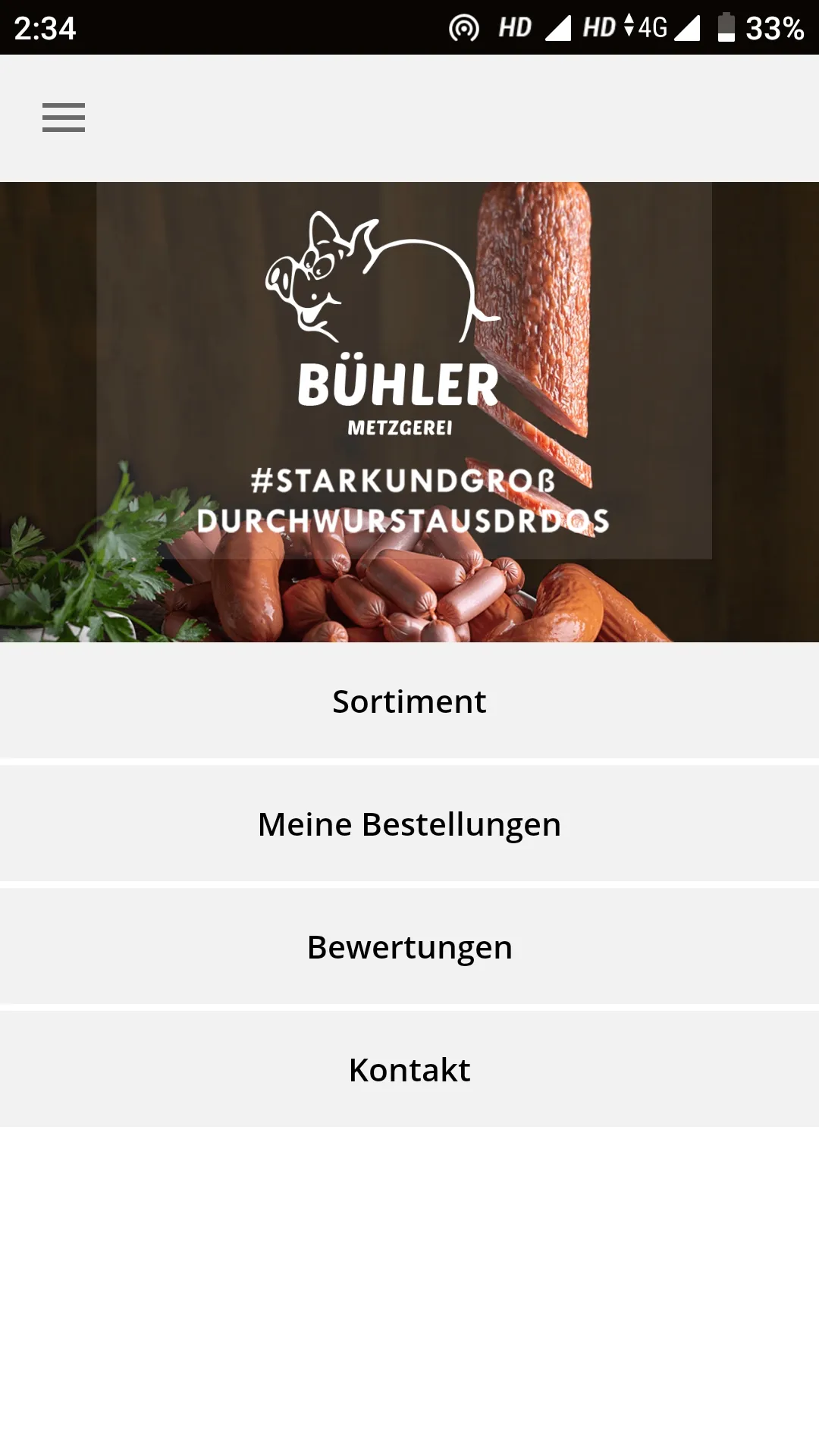 Metzgerei Bühler | Indus Appstore | Screenshot