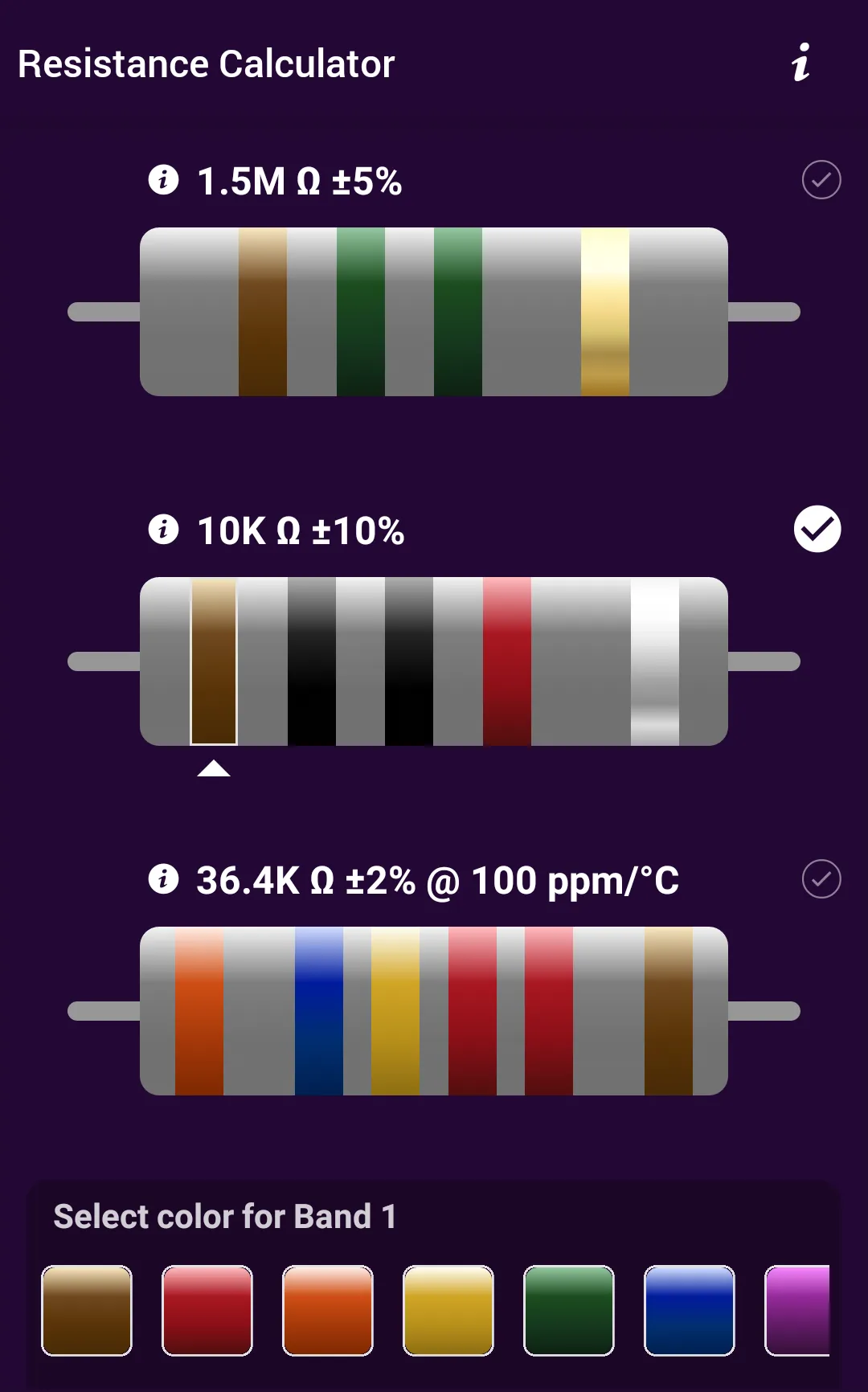 Resistance Calculator | Indus Appstore | Screenshot