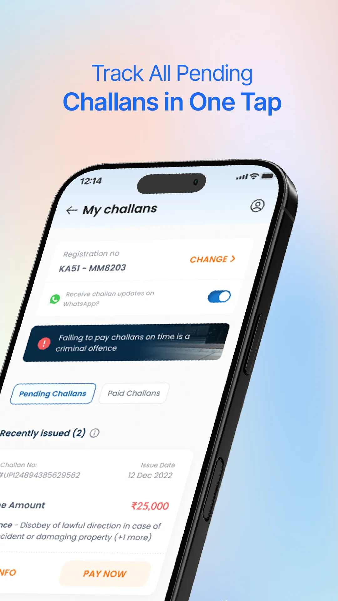 RTO Challan Check Info App | Indus Appstore | Screenshot
