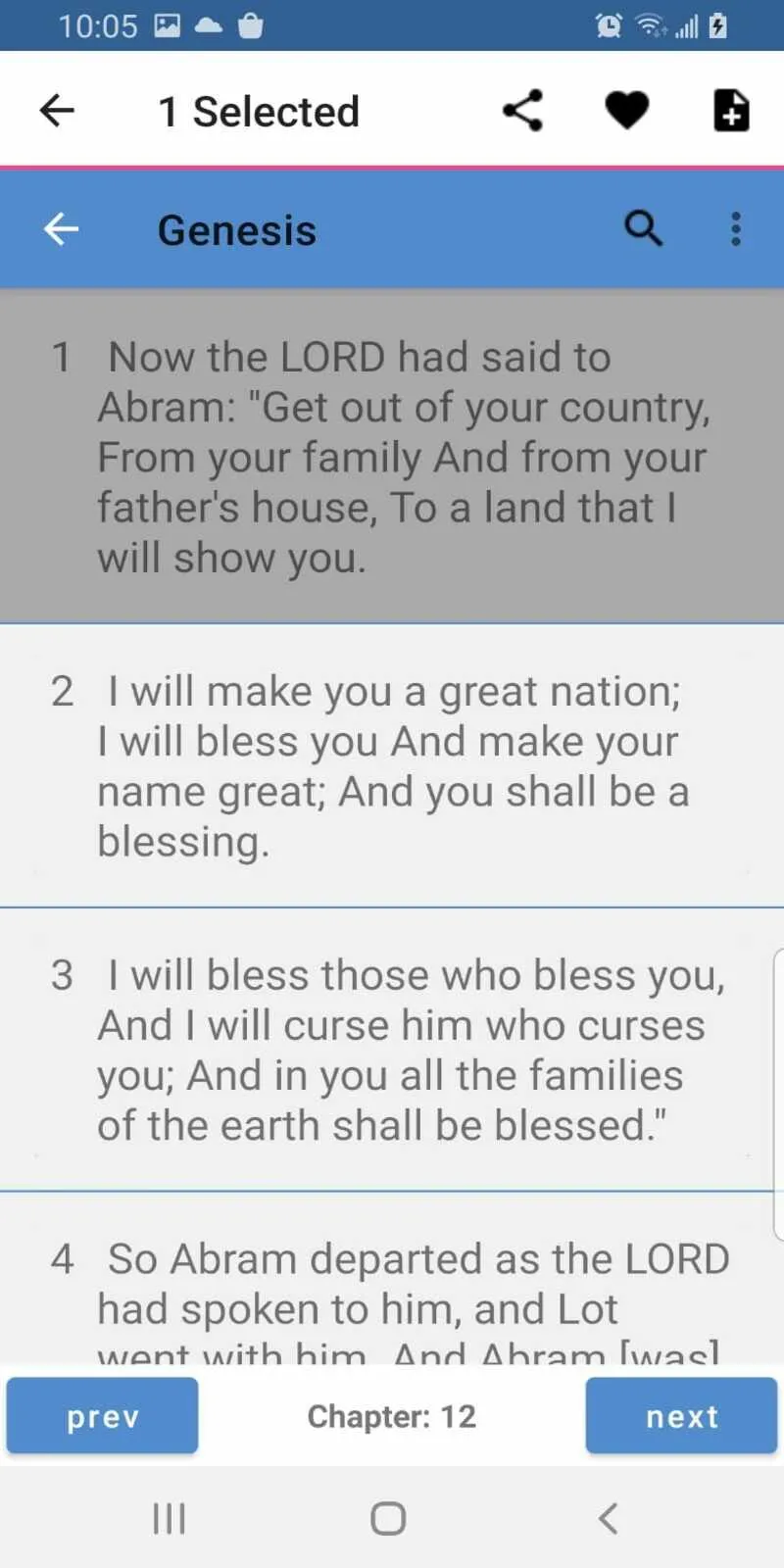 New King James Holy Bible | Indus Appstore | Screenshot