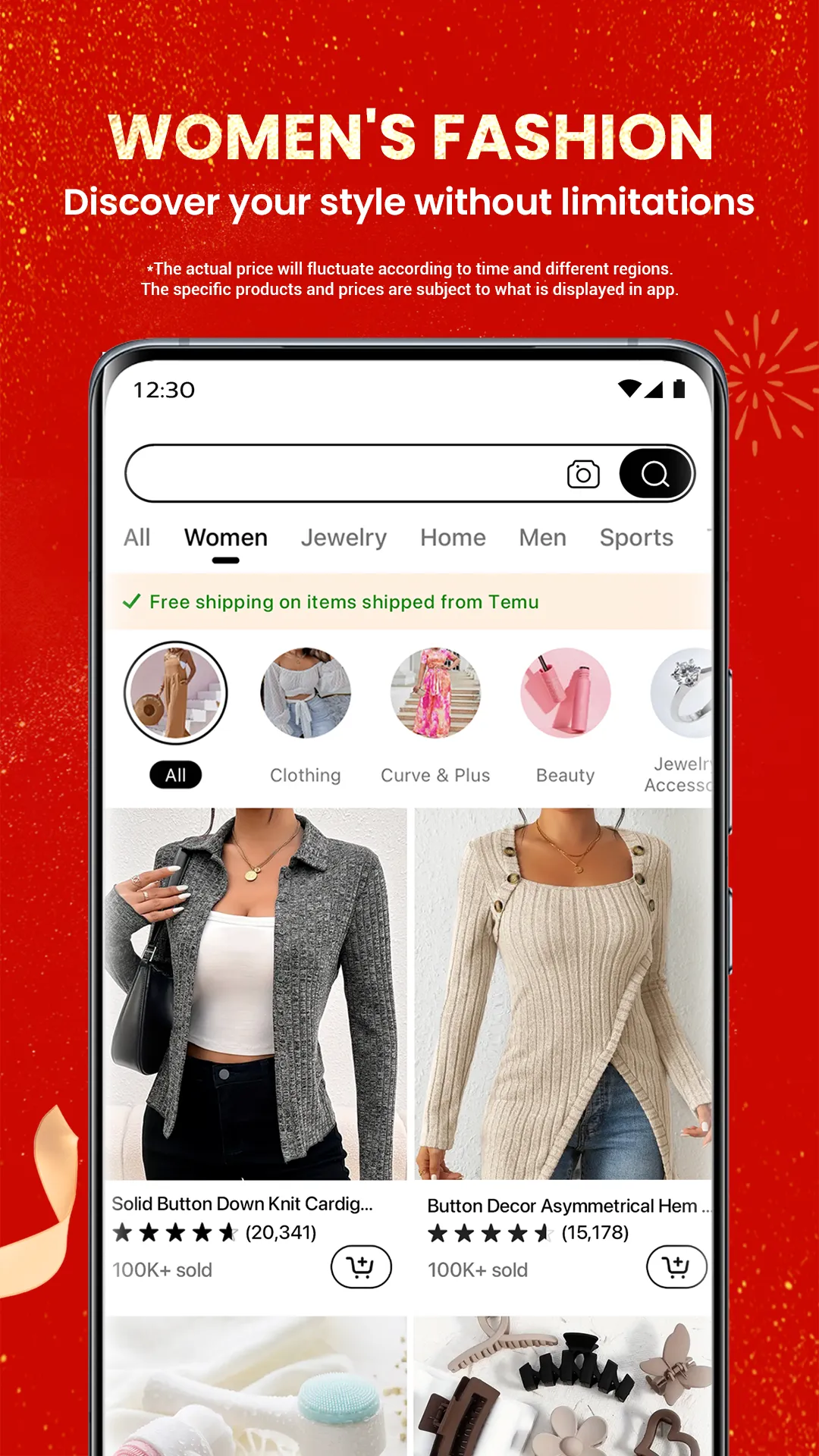Temu: Shop Like a Billionaire | Indus Appstore | Screenshot