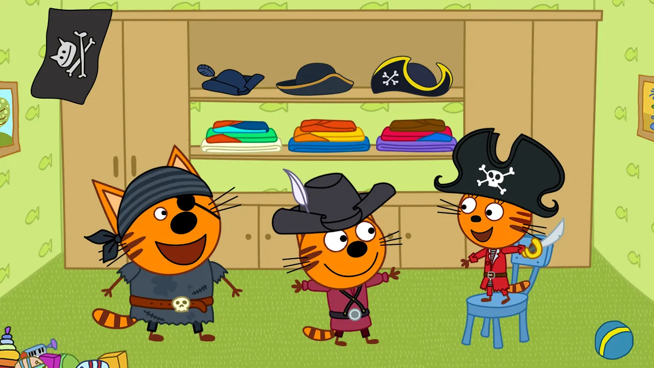 Kid-E-Cats: Pirate treasures | Indus Appstore | Screenshot