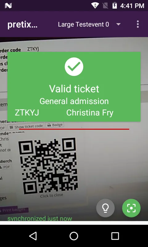 pretixSCAN – Ticket scanning a | Indus Appstore | Screenshot