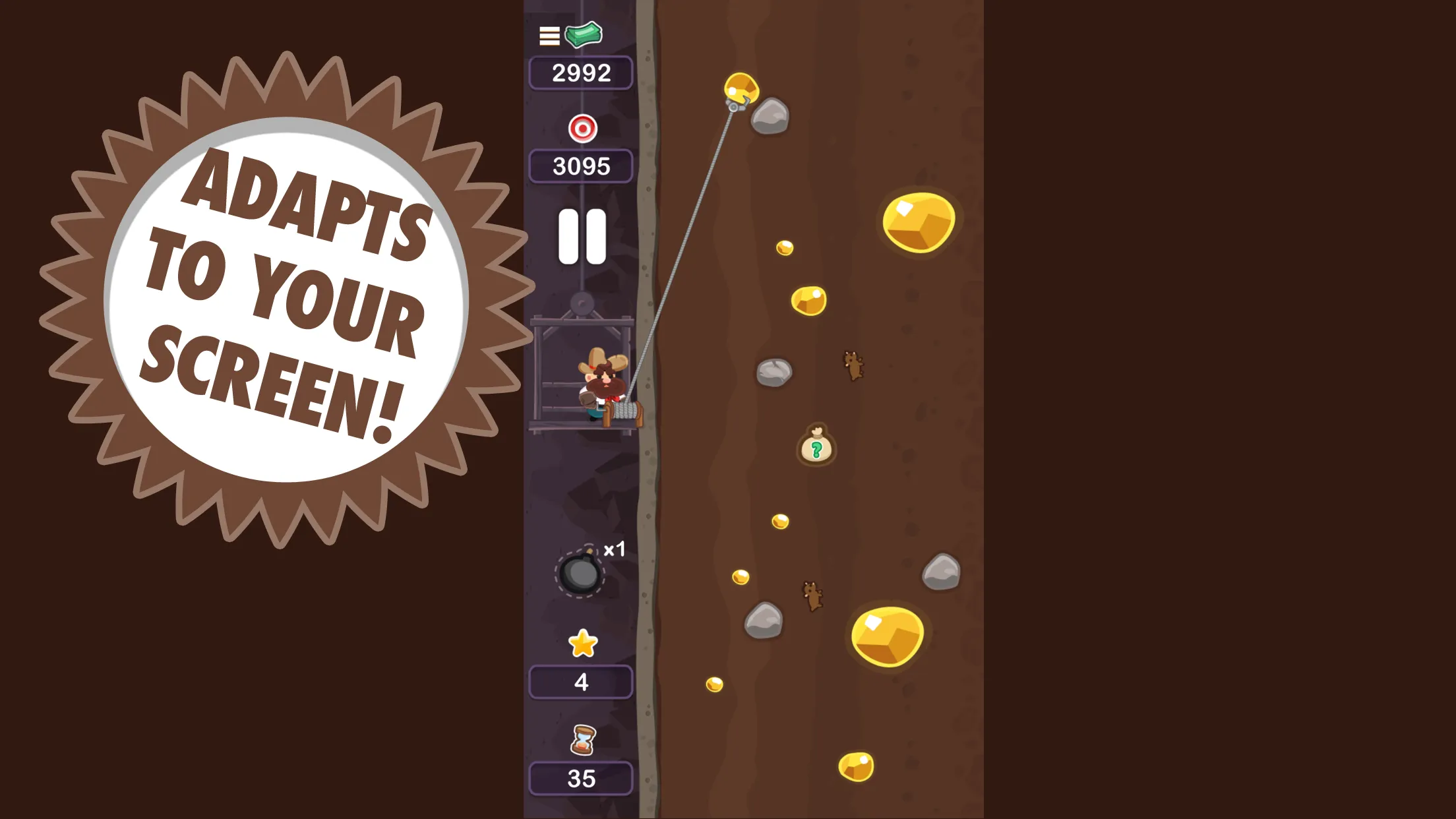 Gold Miner Tom | Indus Appstore | Screenshot