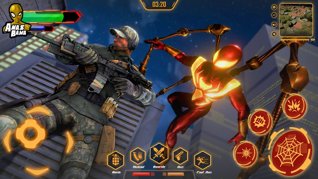 Iron Super Hero - Spider Games | Indus Appstore | Screenshot