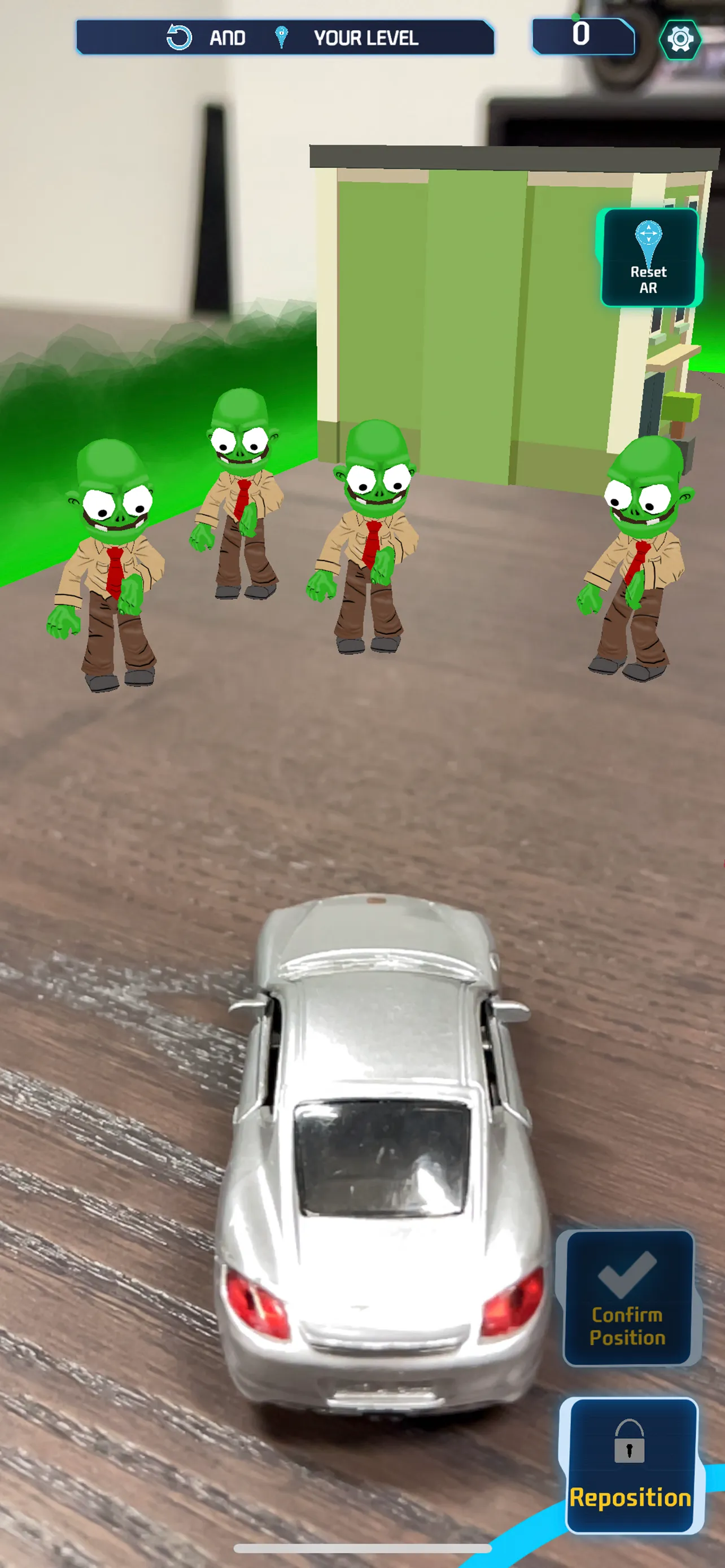 Zombie Crasher AR | Indus Appstore | Screenshot