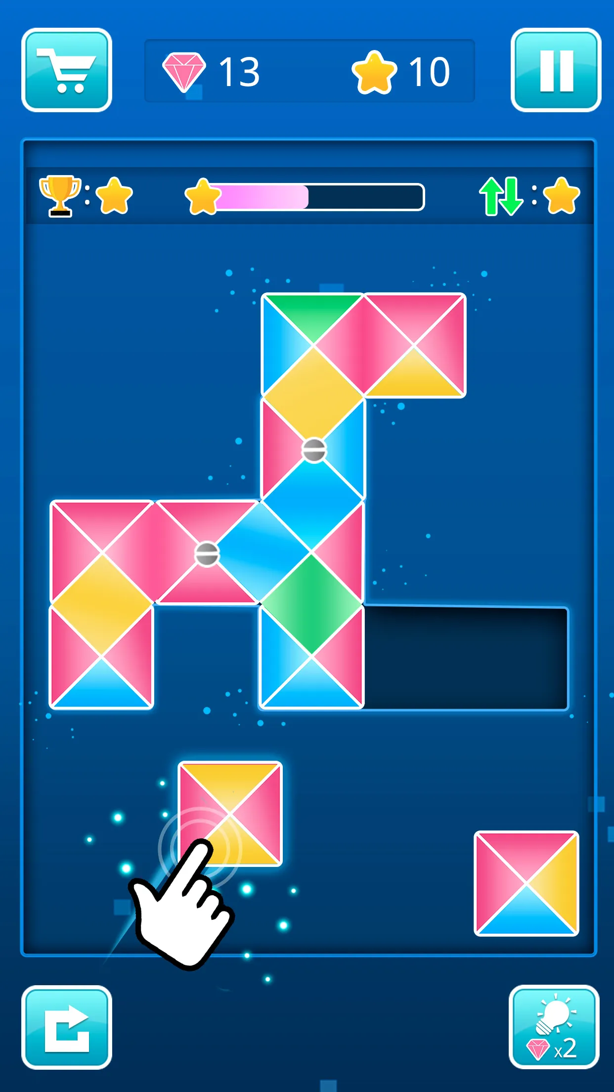 Tangram Match Masters | Indus Appstore | Screenshot