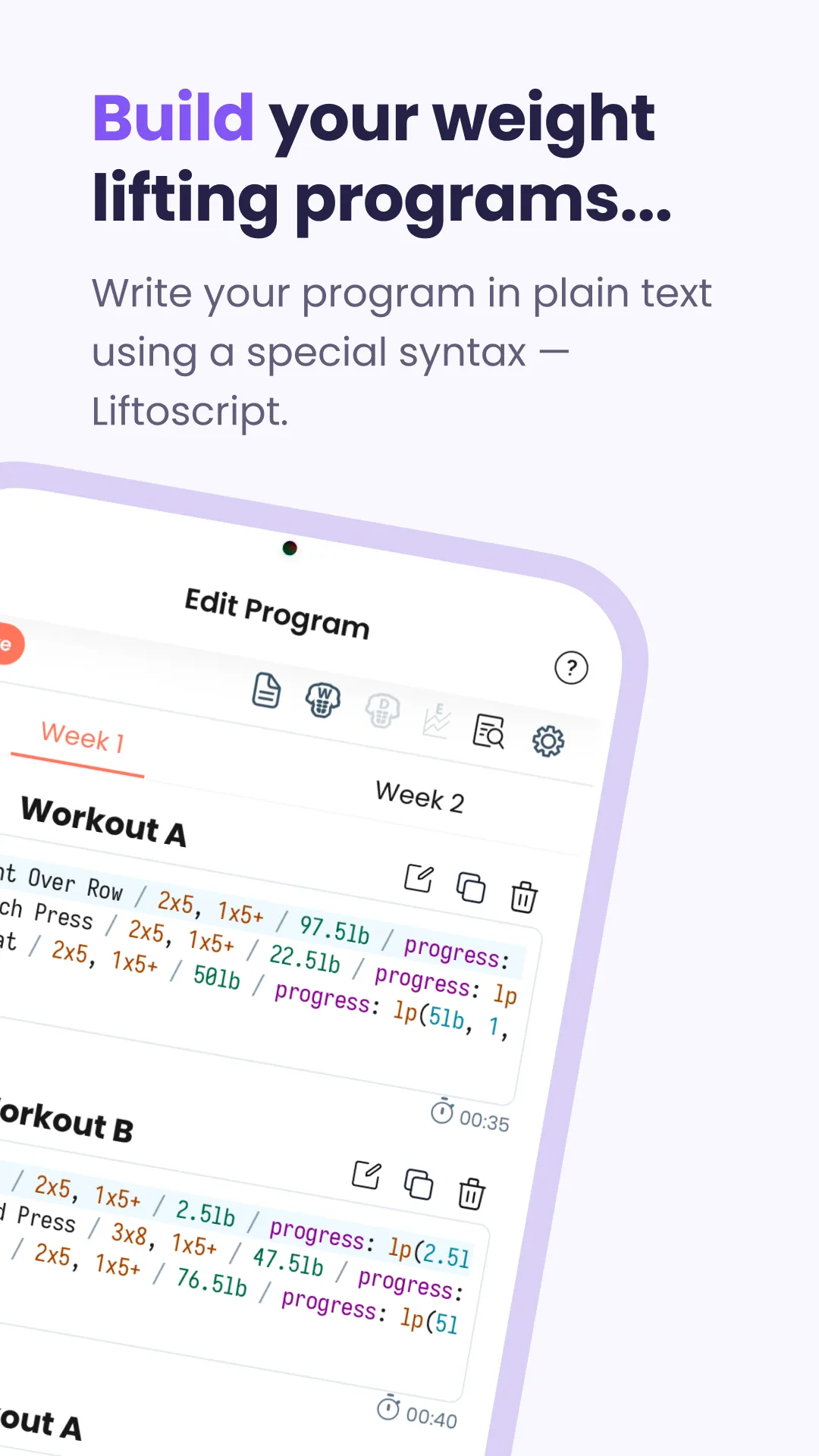 Liftosaur - weightlifting app | Indus Appstore | Screenshot