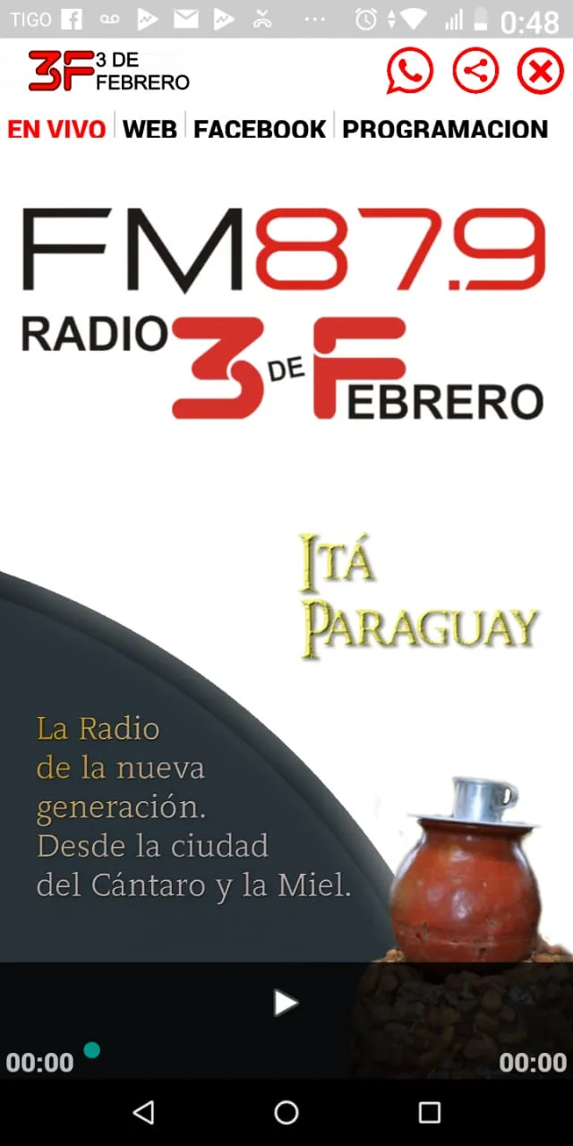 Radio 3 de Febrero FM 87.9 | Indus Appstore | Screenshot