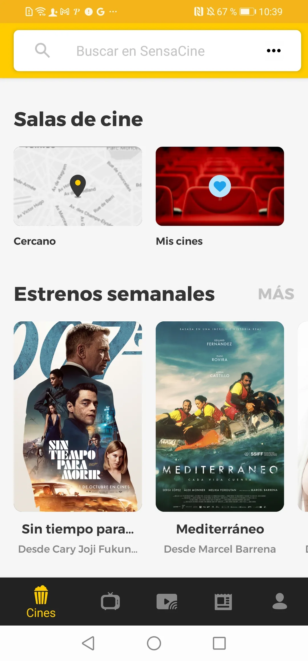 SensaCine - Movies and  Series | Indus Appstore | Screenshot