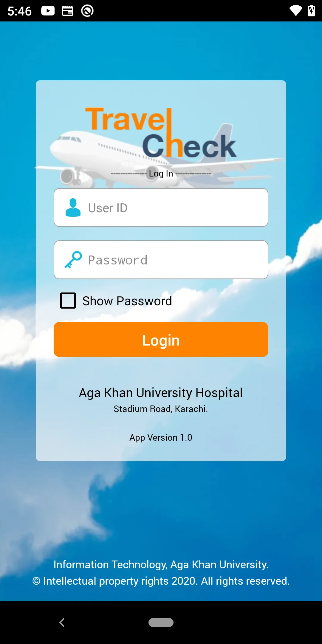 AKUH Travel Check | Indus Appstore | Screenshot