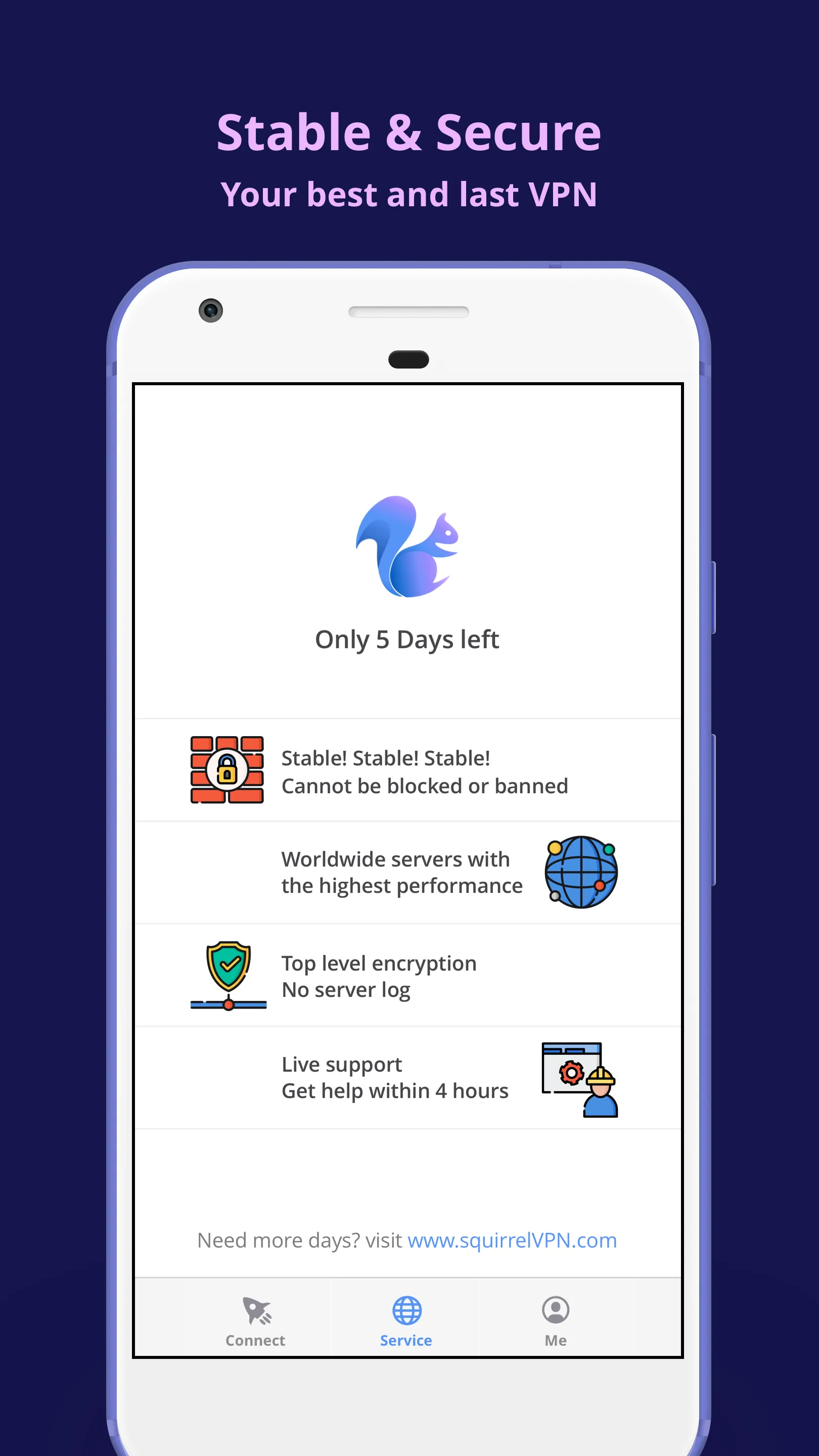 SquirrelVPN | Indus Appstore | Screenshot