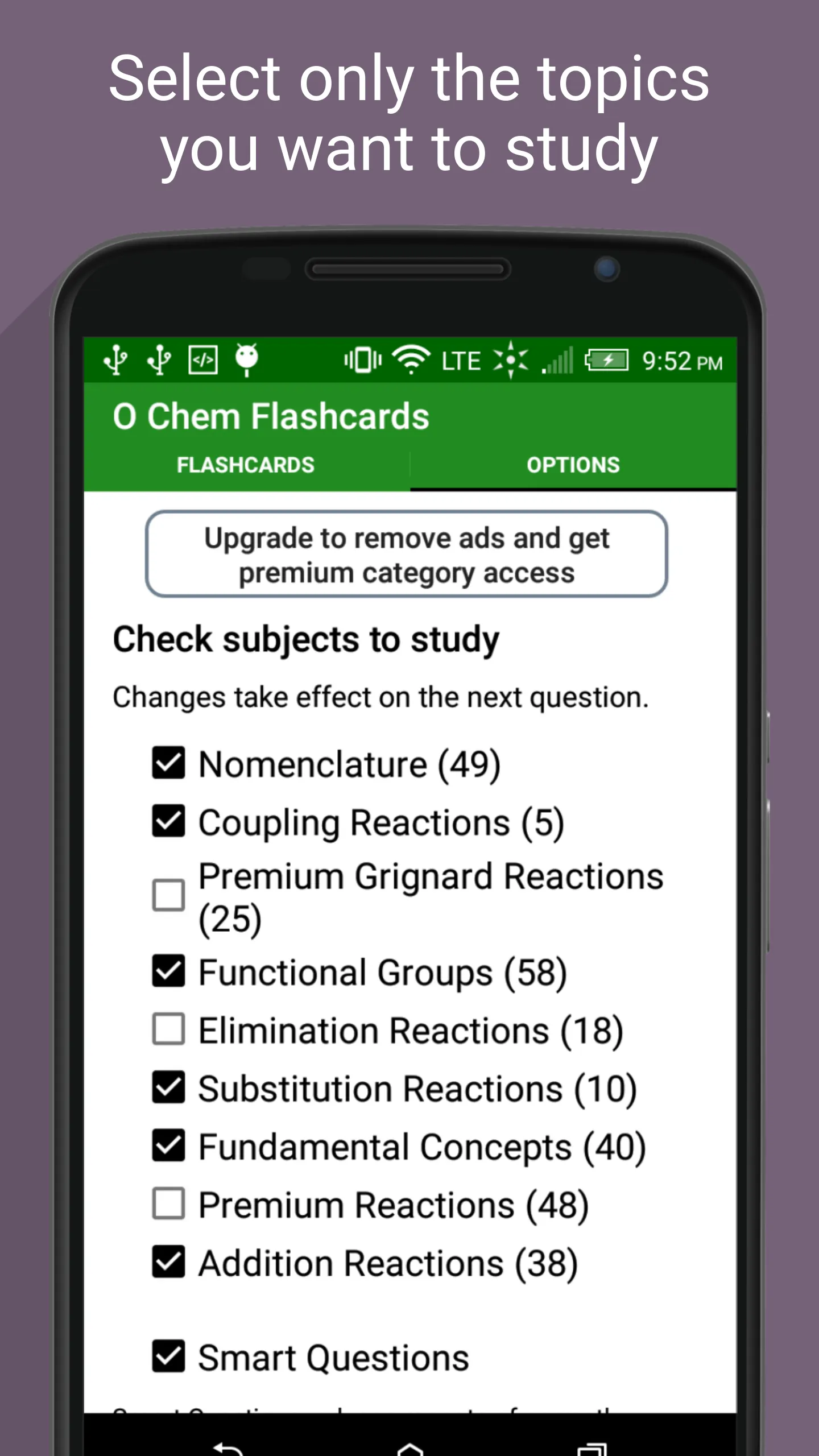 Organic Chemistry Flashcards | Indus Appstore | Screenshot