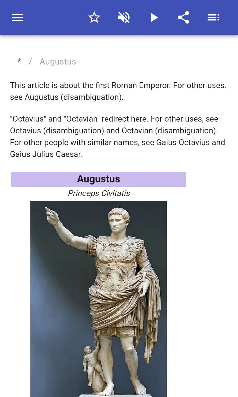 Roman emperors | Indus Appstore | Screenshot