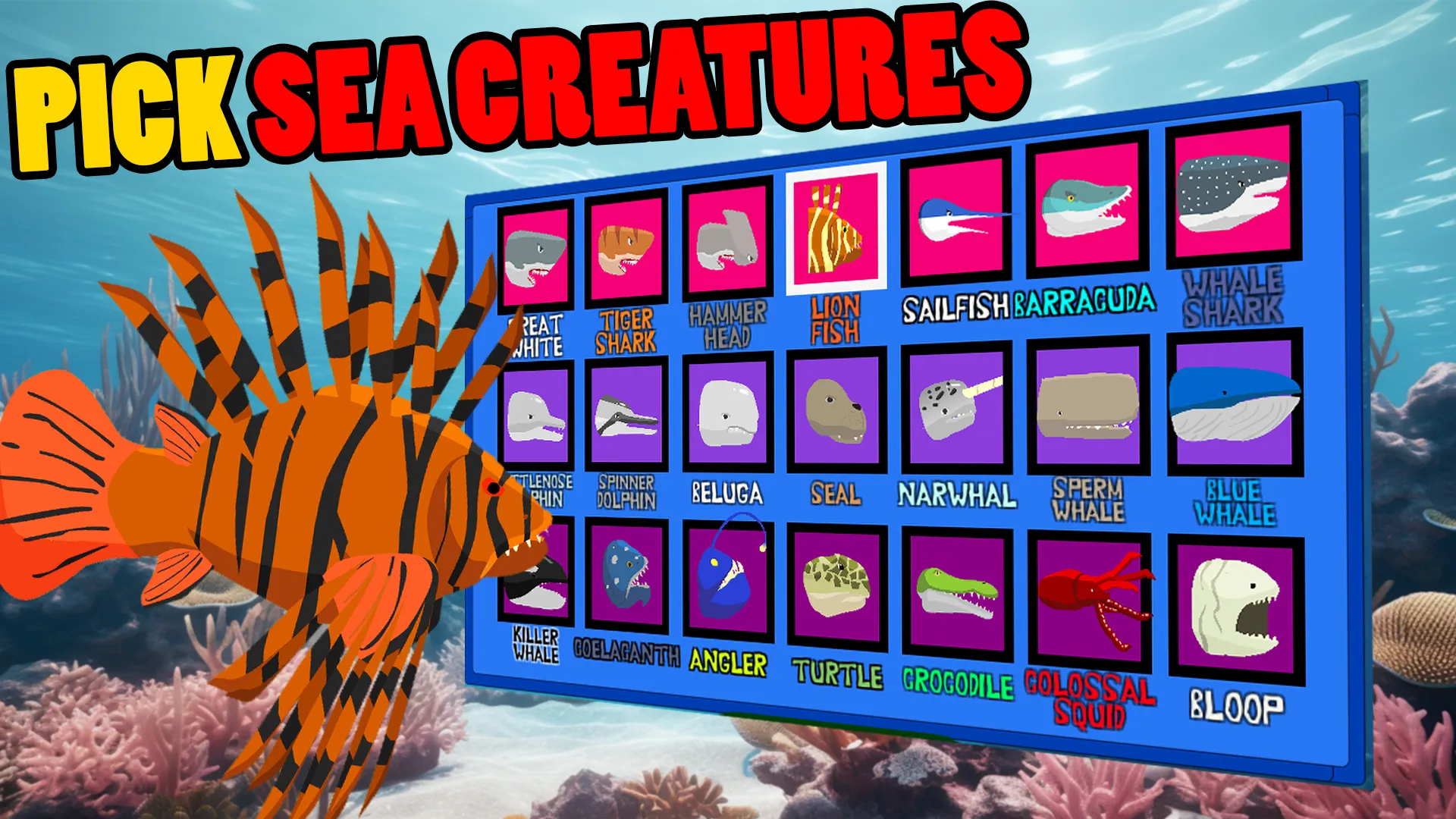 Shark Fights Sea Creatures | Indus Appstore | Screenshot