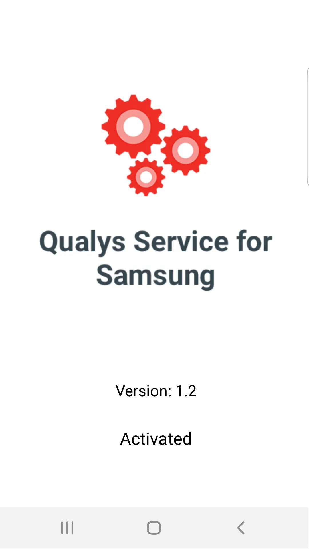 Qualys Service for Samsung | Indus Appstore | Screenshot