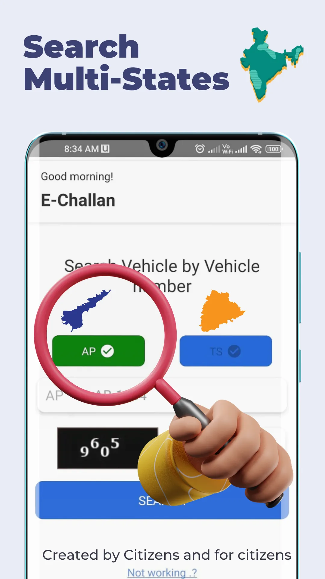 E Challan App: Traffic Fines | Indus Appstore | Screenshot