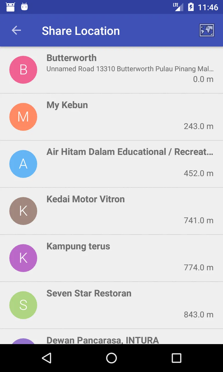 Send My GPS Location | Indus Appstore | Screenshot