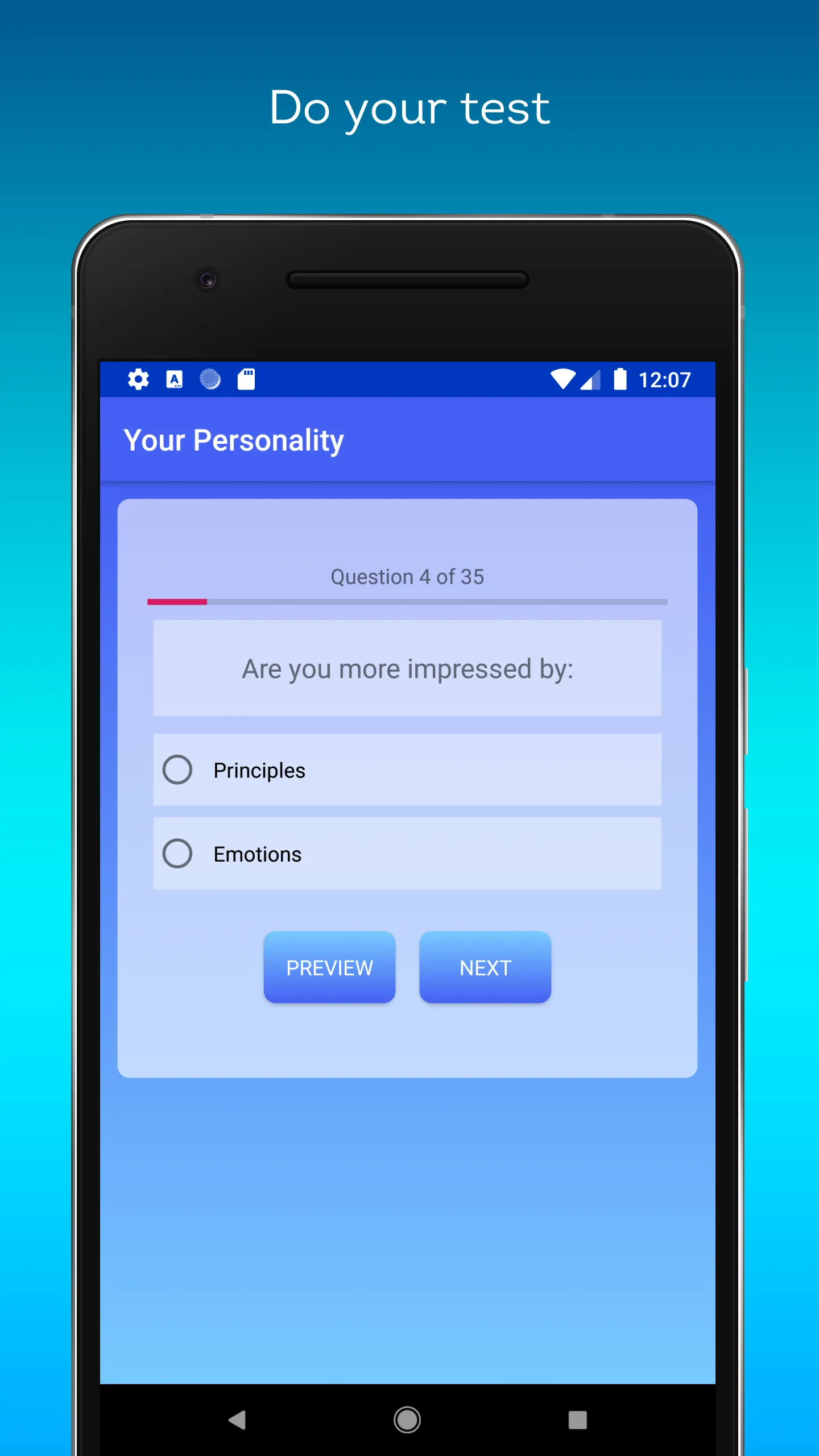 Your Personality | Indus Appstore | Screenshot