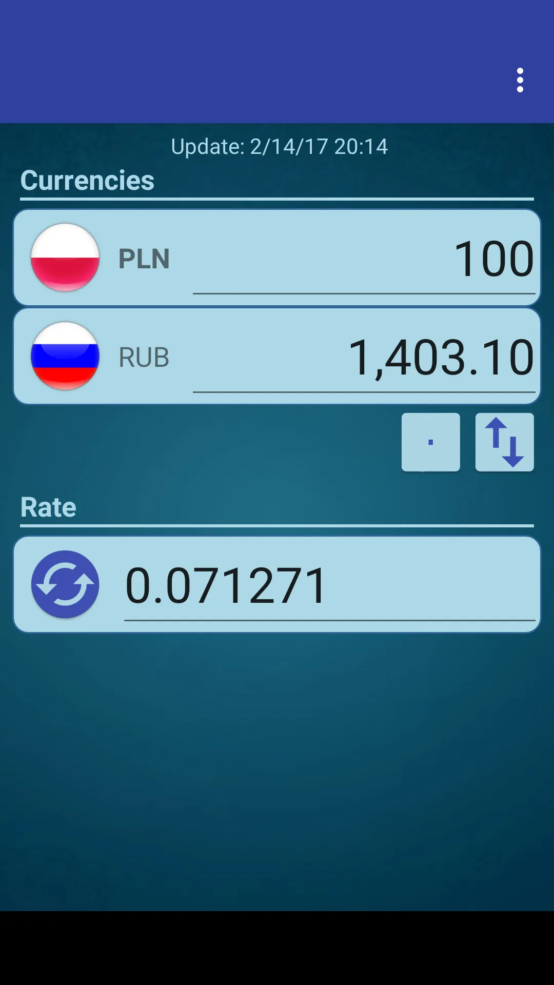 Russian Ruble x Polish Zloty | Indus Appstore | Screenshot